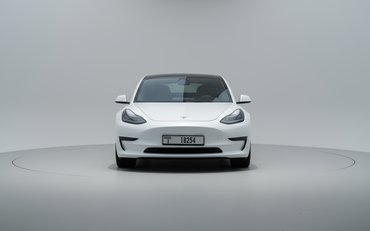 Rent Tesla Model 3 2023 White 18254I or similar