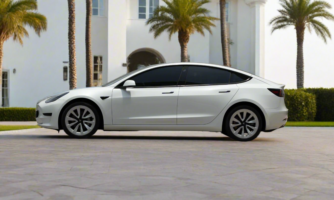 Rent Tesla Model 3 2023 White 18254I or similar