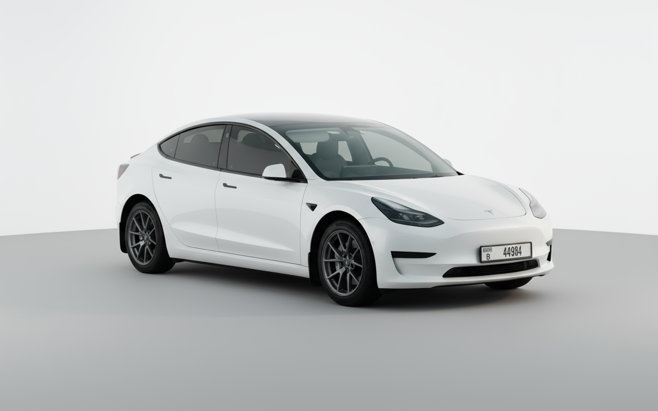 Rent Tesla Model 3 2023 White 44984B or similar