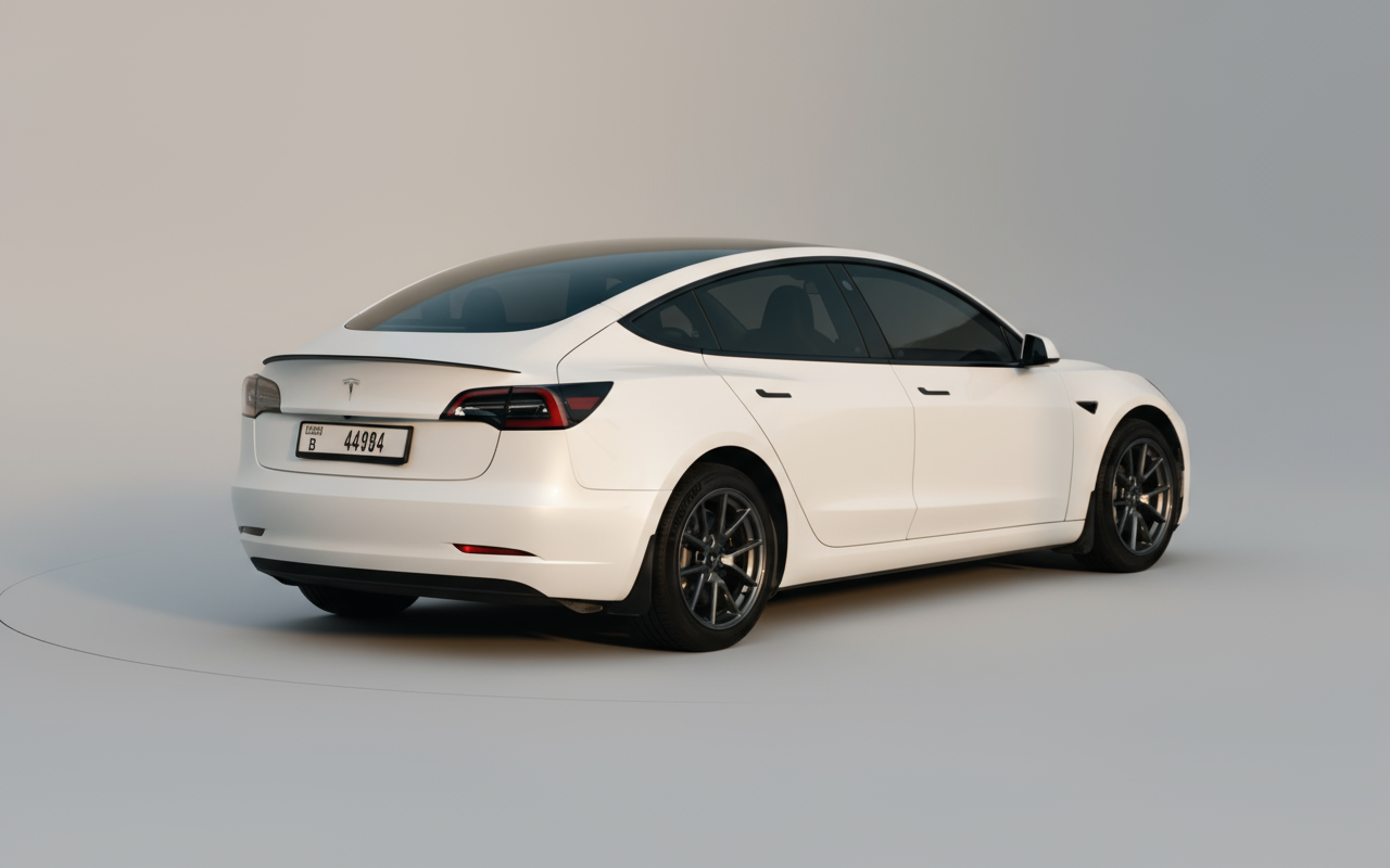 Rent Tesla Model 3 2023 White 44984B or similar