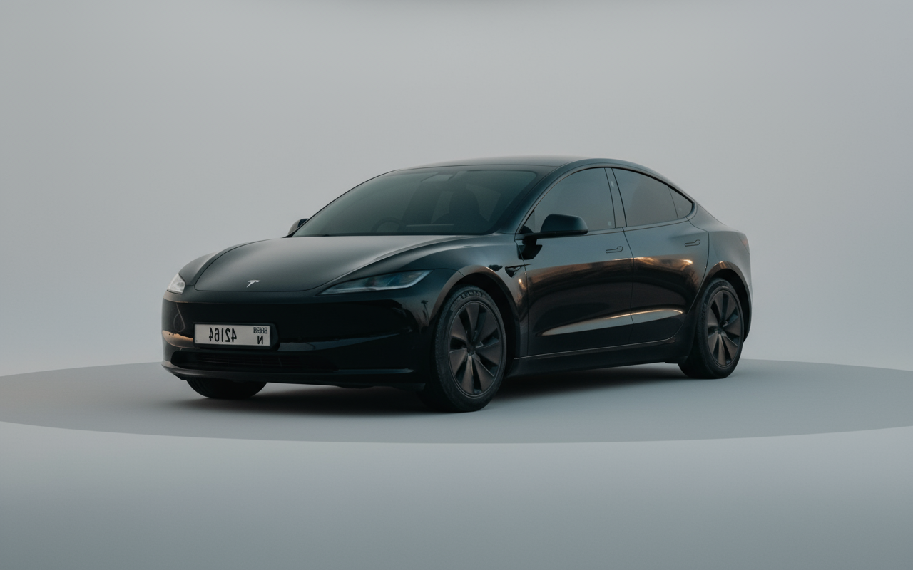 Rent Tesla Model 3 2024 Black 42164N or similar