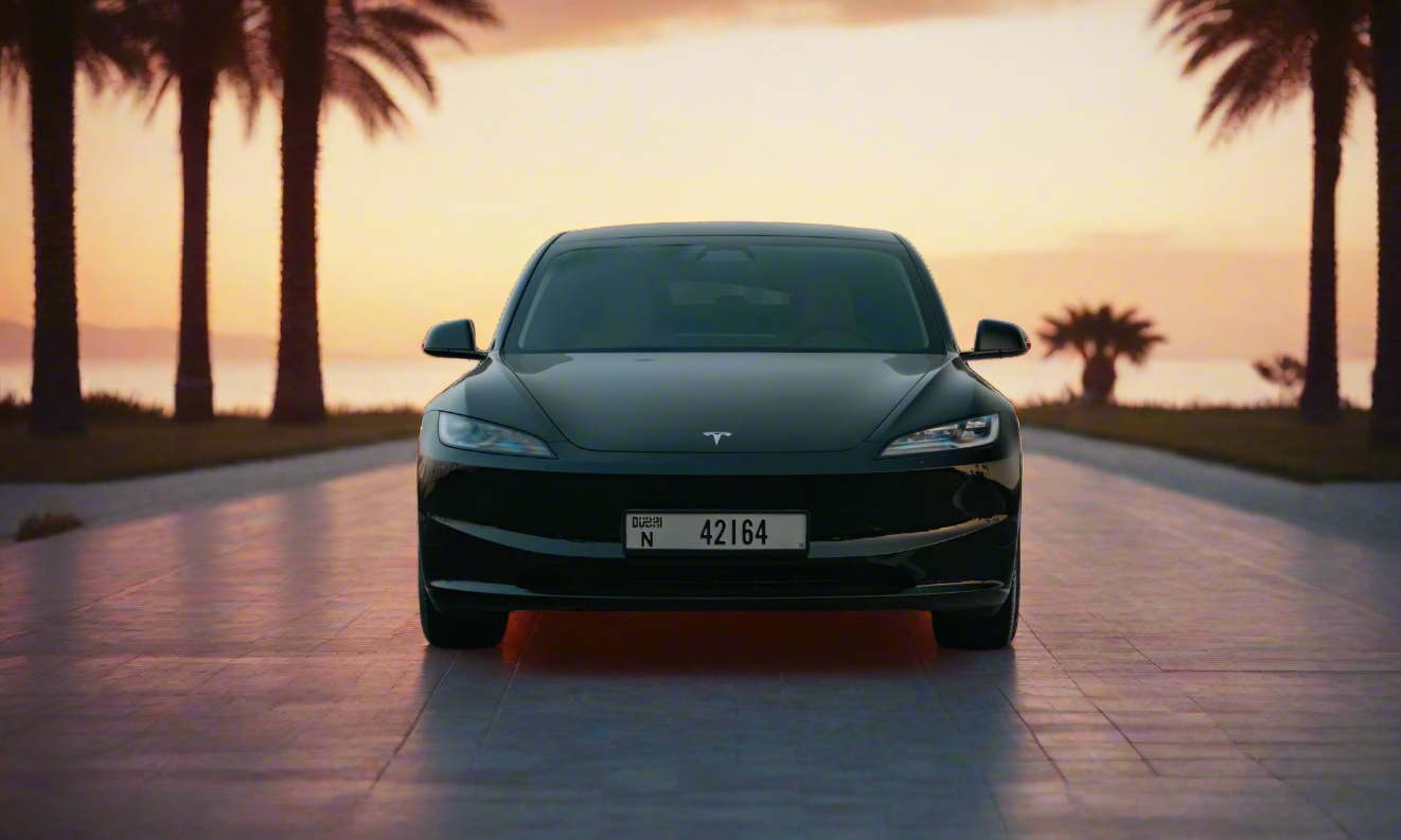 Rent Tesla Model 3 2024 Black 42164N or similar