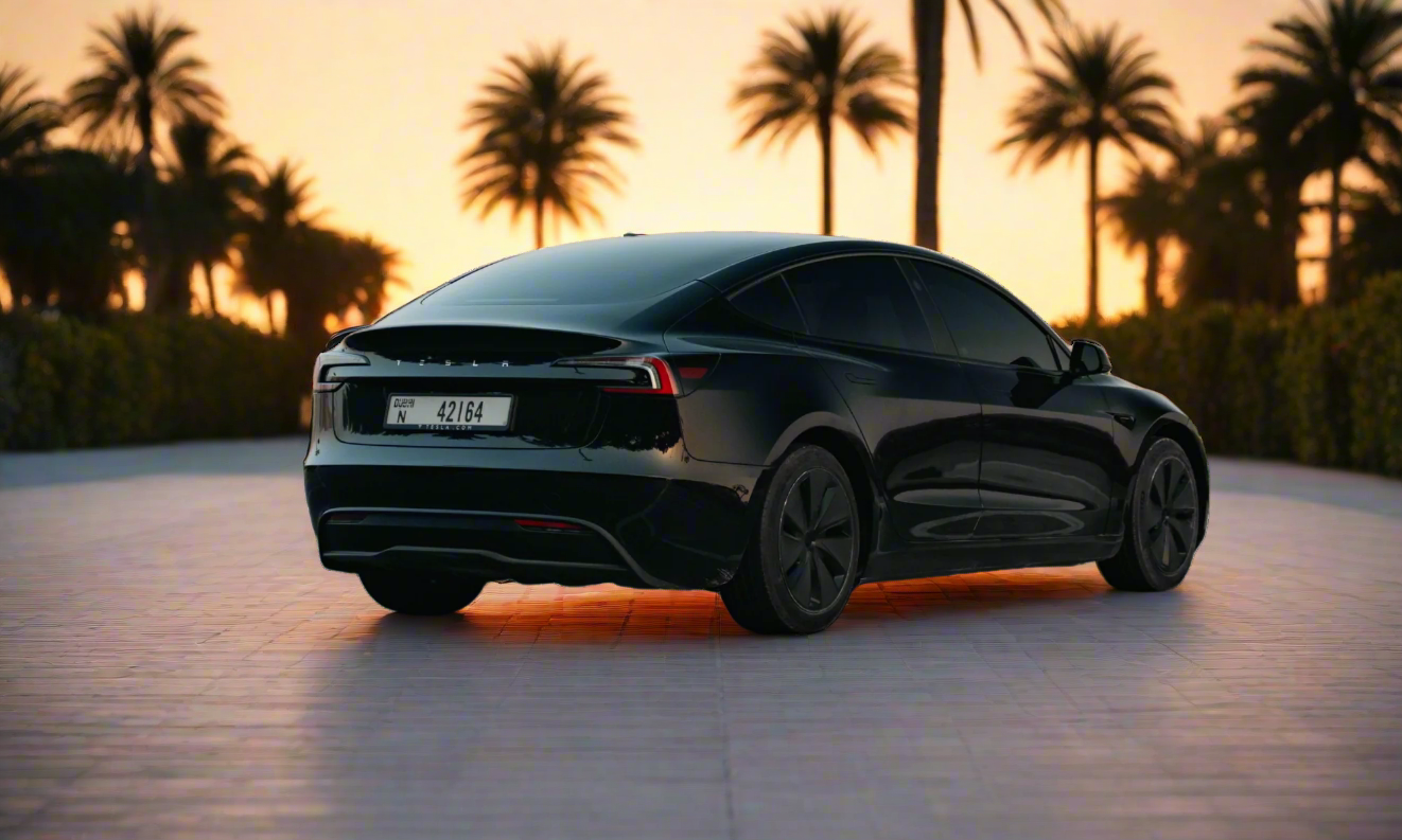 Rent Tesla Model 3 2024 Black 42164N or similar