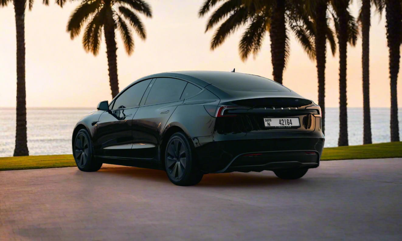 Rent Tesla Model 3 2024 Black 42164N or similar