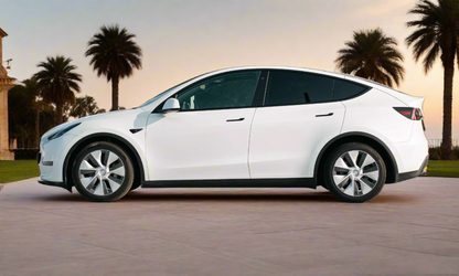 Rent Tesla Model Y 2022 White 72653Y LR or similar