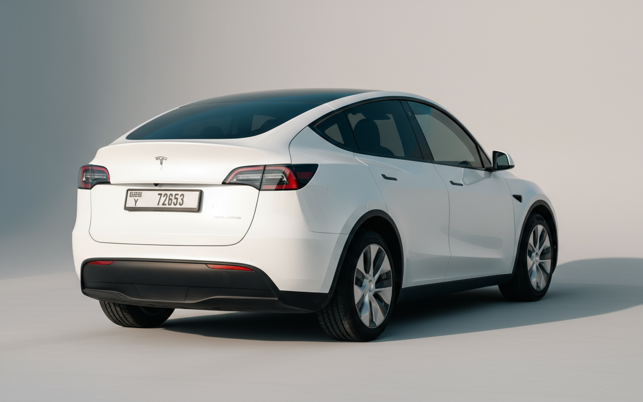 Rent Tesla Model Y 2022 White 72653Y LR or similar