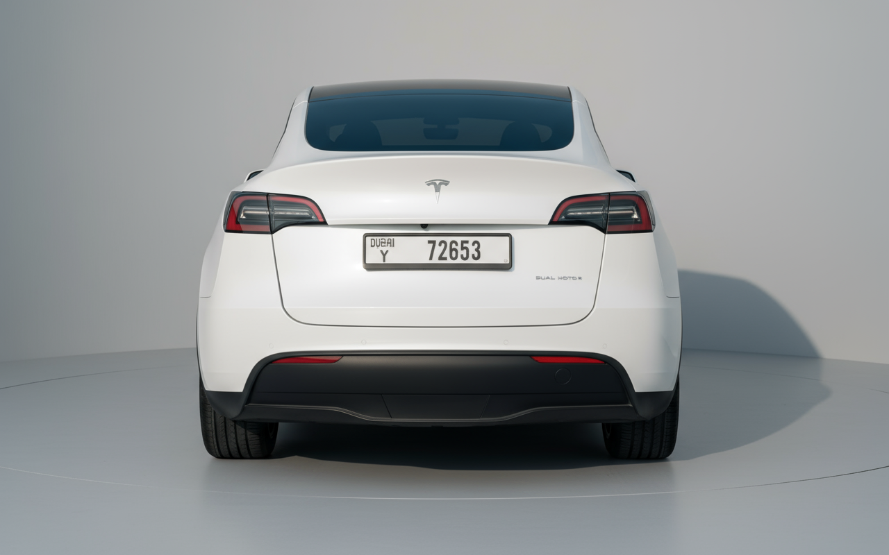 Rent Tesla Model Y 2022 White 72653Y LR or similar