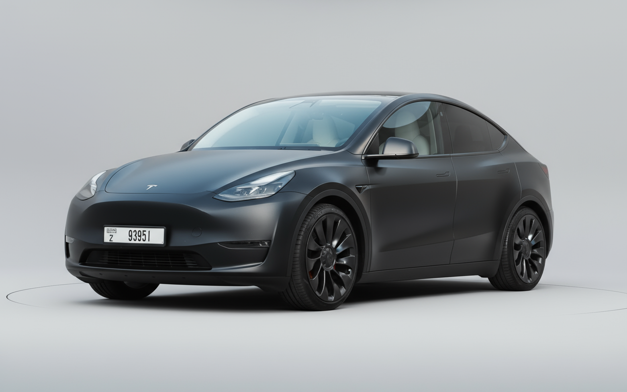 Rent Tesla Model Y 2023 Black 93951Z Perf or similar