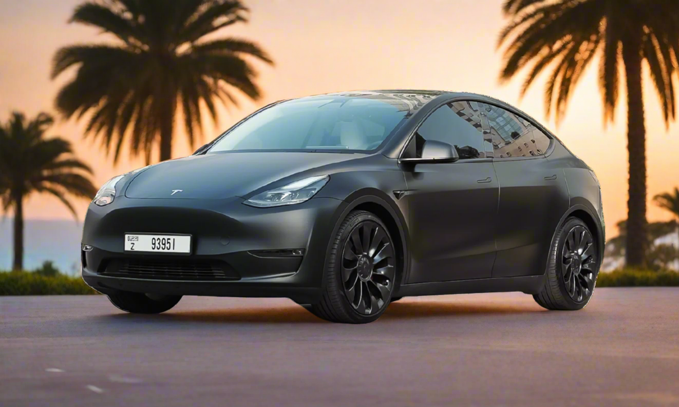 Rent Tesla Model Y 2023 Black 93951Z Perf or similar