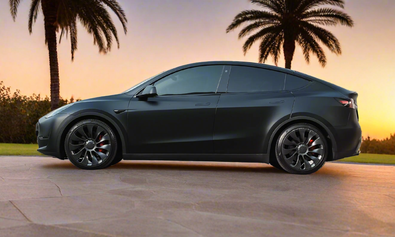 Rent Tesla Model Y 2023 Black 93951Z Perf or similar