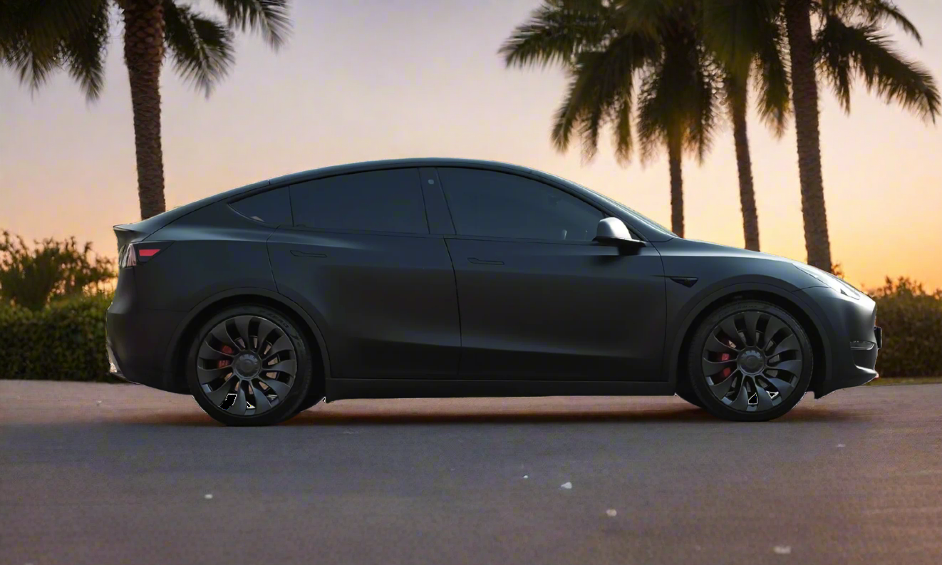 Rent Tesla Model Y 2023 Black 93951Z Perf or similar