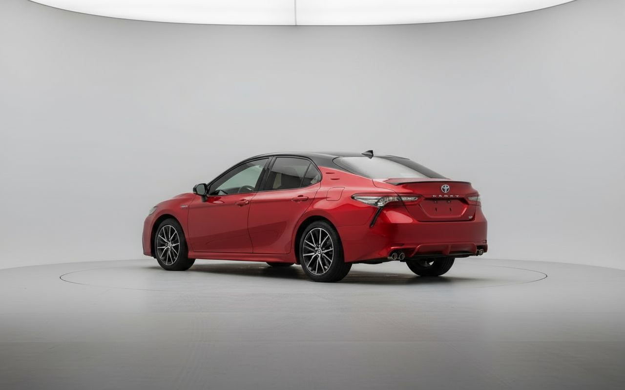 Rent Toyota Camry 3.5L 2022 Red 50092D or similar