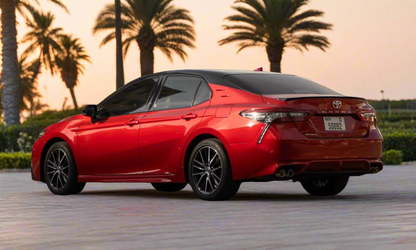 Rent Toyota Camry 3.5L 2022 Red 50092D or similar