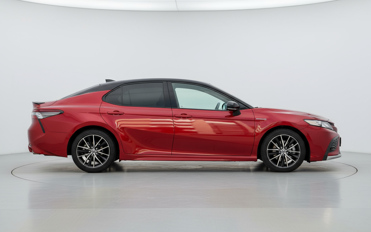 Rent Toyota Camry 3.5L 2022 Red 50092D or similar