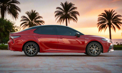 Rent Toyota Camry 3.5L 2022 Red 50092D or similar