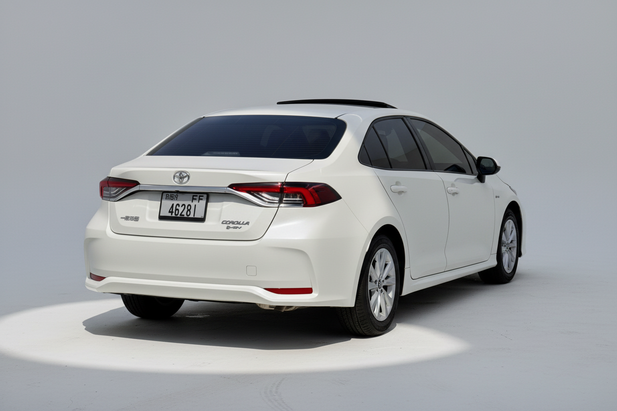 Rent Toyota Corola 2025 White 46281FF or similar