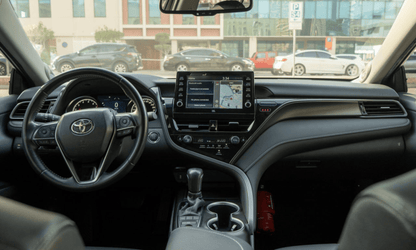 Rent Toyota Camry 3.5L 2022 Red 50092D or similar
