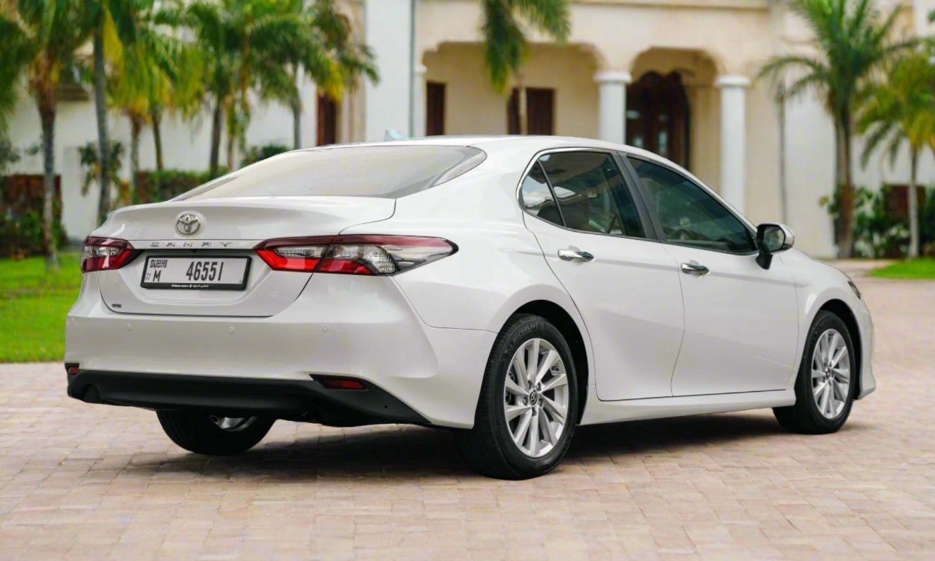 Rent Toyota Camry 2023 White 46551M or similar